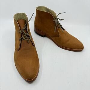 NISOLO ISA Brown Nubuck Chukka Boots